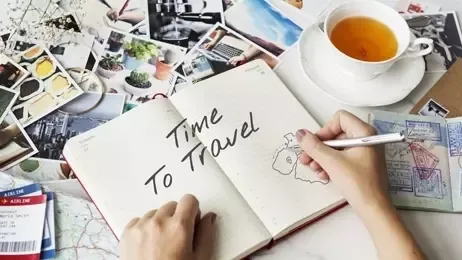 สมุดเกี่ยวกับการท่องเที่ยว