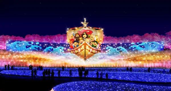 งานแสดงไฟ Nabana No Sato งานแสดงไฟ Nabana No Sato