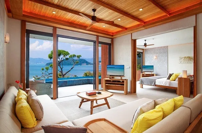 ห้องพักโรงแรม Sri panwa Phuket