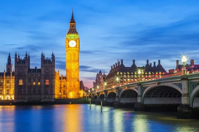 หอนาฬิกา Big Ben ในอังกฤษ หอนาฬิกา Big Ben ในอังกฤษ