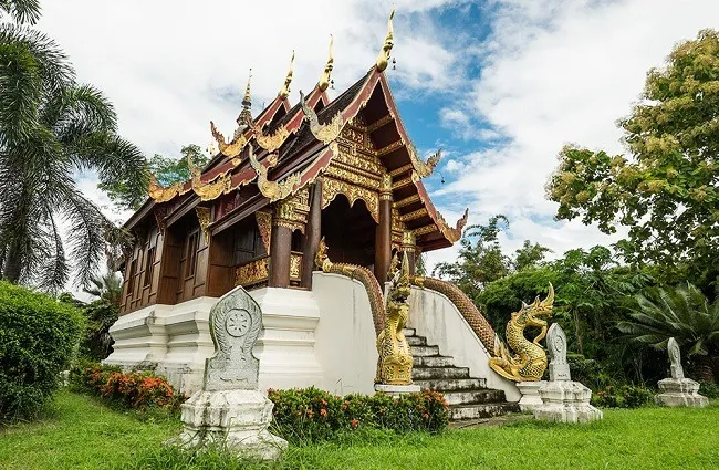 โบสถ์วัดป่าแดดจังหวัดเชียงใหม่