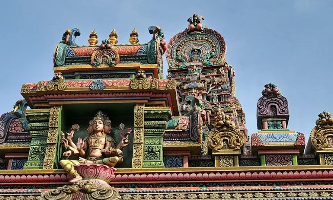 สถาปัตยกรรมในวัดพระศรีมหาอุมาเทวี