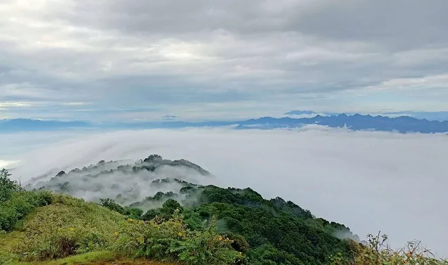 ทะเลหมอกในอุทยานแห่งชาติดอยผ้าห่มปก