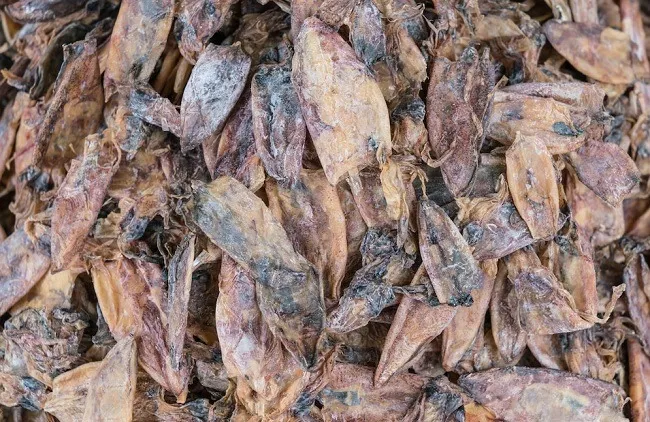 ปลาหมึกแห้ง