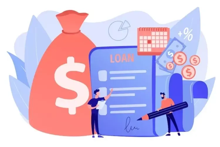 การลงนามในสัญญากู้ยืมเงิน 