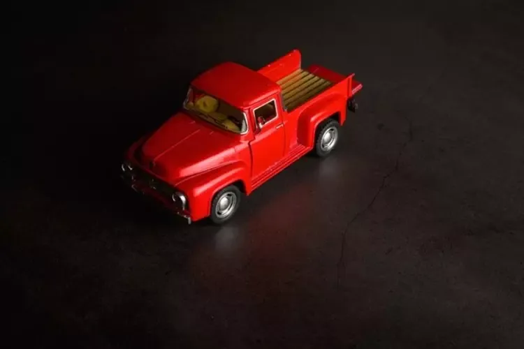 โมเดลรถกระบะสีแดง โมเดลรถกระบะสีแดง