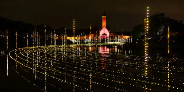 การแสดงไฟกลางน้ำ การแสดงไฟกลางน้ำ