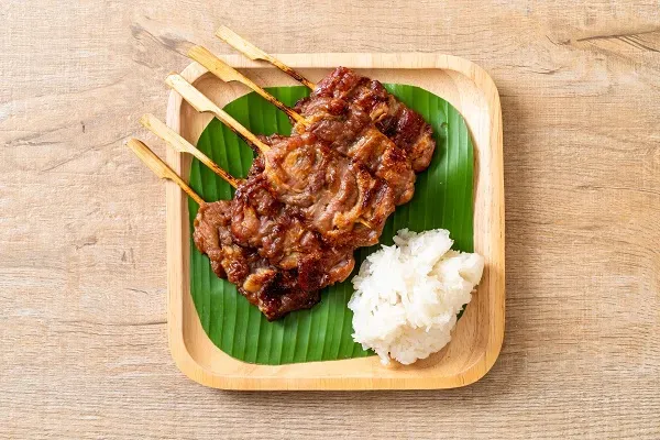 เมนูข้าวเหนียวหมูปิ้ง เมนูข้าวเหนียวหมูปิ้ง