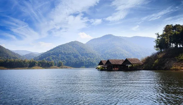 บรรยากาศเขื่อนแม่งัด