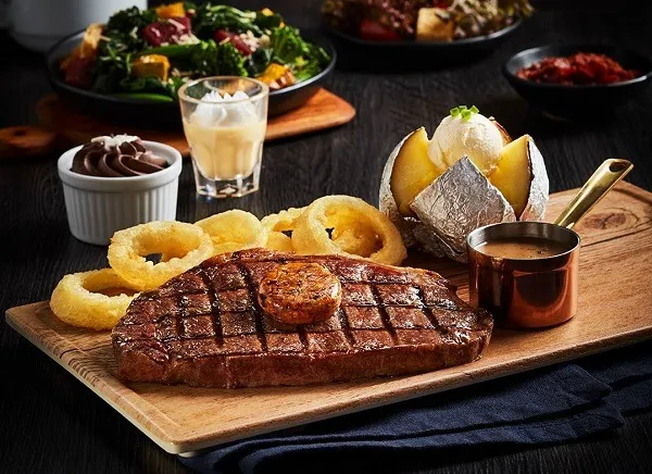 เมนูสเต็กเนื้อนิวยอร์ค