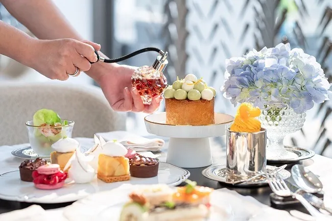 เซต Afternoon Tea โรงแรม Rosewood Bangkok