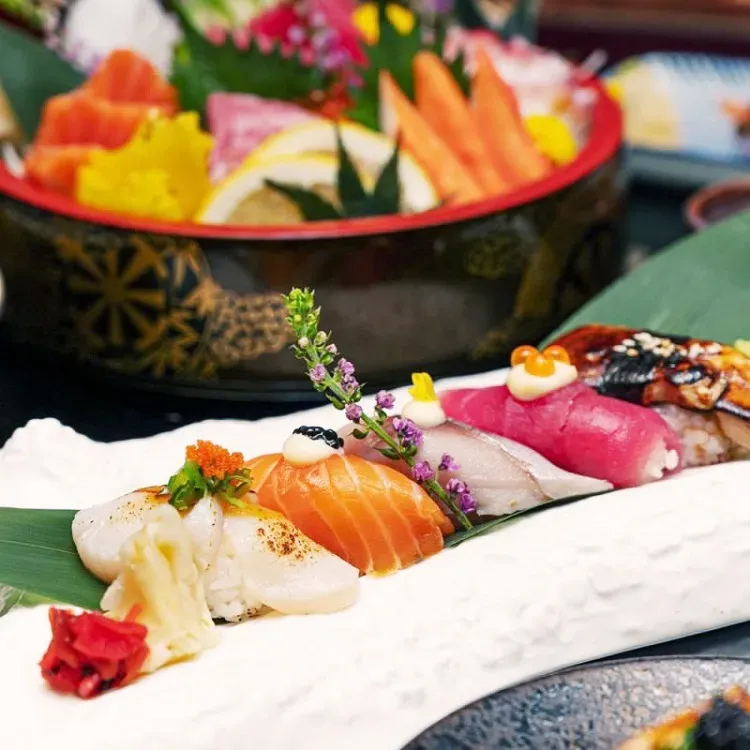 เมนูอาหารในห้องอาหาร SOSHI โรงเเรมโซ เเบงคอก