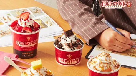 ไอศกรีมจากร้าน Cold Stone
