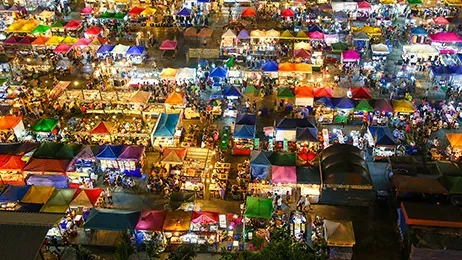 ตลาดนัดกลางคืน