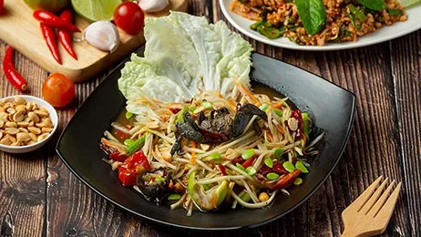 เมนูส้มตำ