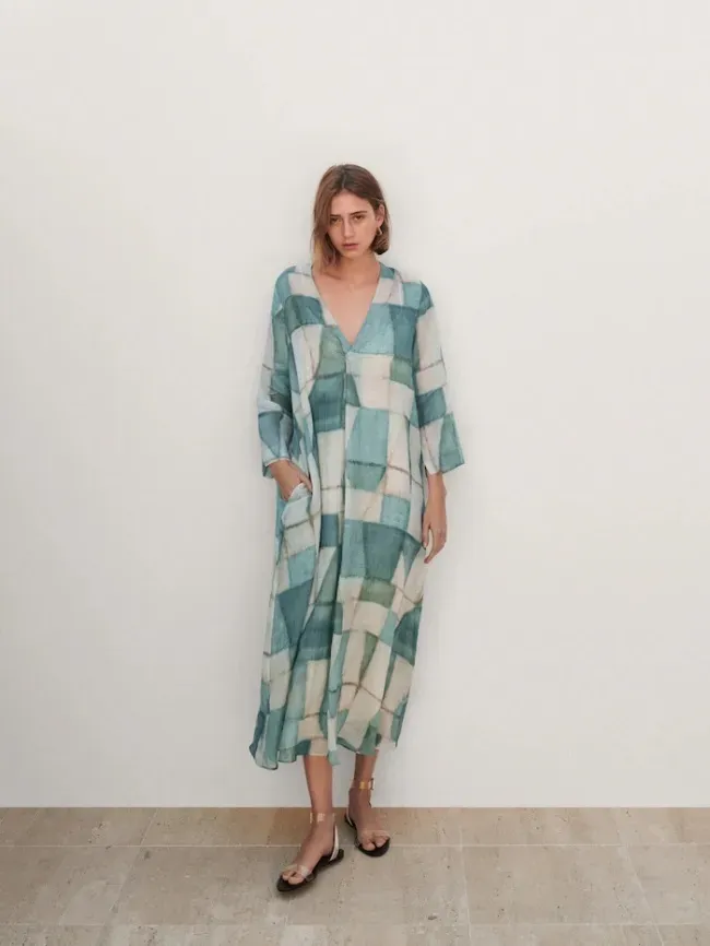 เดรสผ้าป่าน