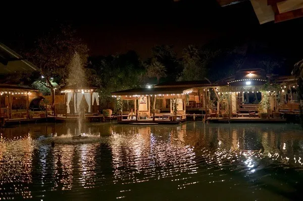 บรรยากาศร้านอาหาร Ayutthaya Retreat