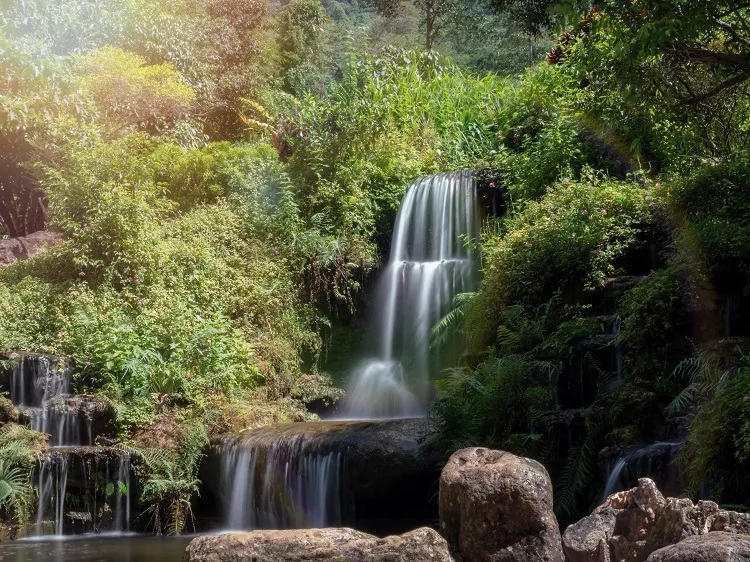 น้ำตกวังตะไคร้ จังหวัดนครนายก