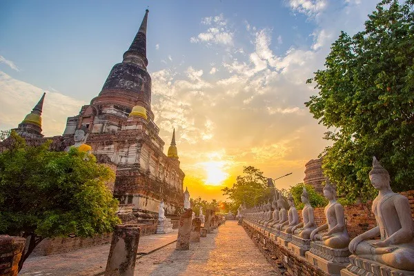 บรรยากาศวัดใหญ่ชัยมงคล