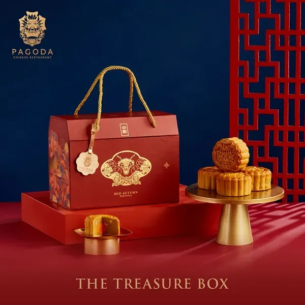 ขนมไหว้พระจันทร์โรงแรมแบงค็อก แมริออท มาร์คีส์ ควีนส์ปาร์ค