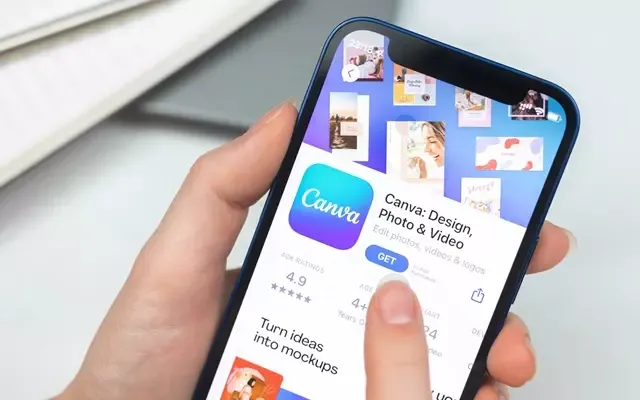 แอปพลิเคชัน Canva แอปพลิเคชัน Canva