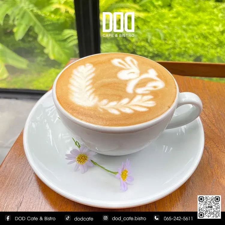 DOD Cafe & Bistro เครื่องดื่มกาแฟ