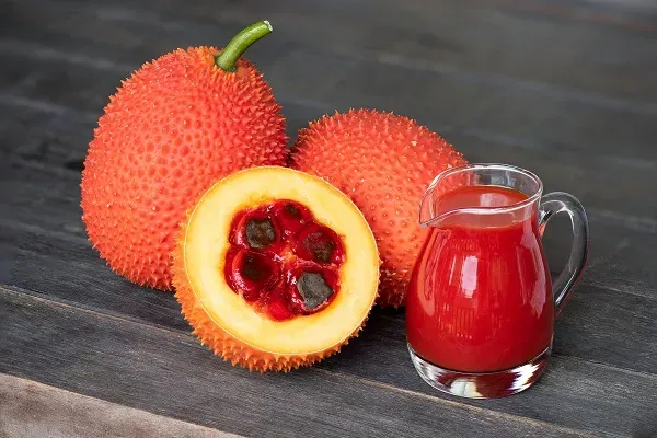  น้ำฟักข้าว + น้ำส้ม