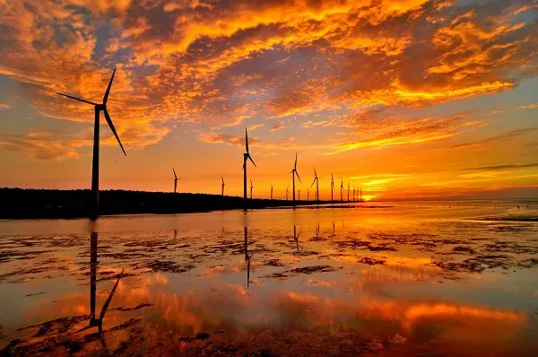 บรรยากาศ Gaomei Wetland