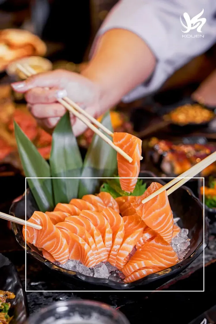บุฟเฟ่ต์แซลมอน Kouen