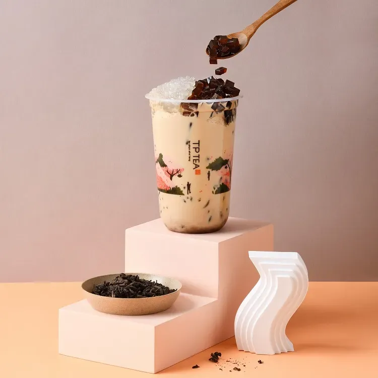 ชานมไข่มุกร้าน TP TEA