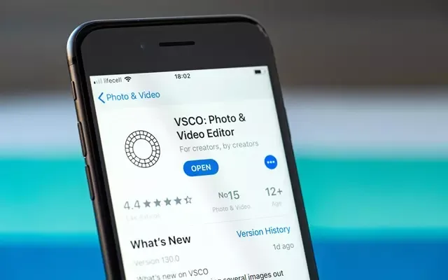 แอปพลิเคชัน VSCO แอปพลิเคชัน VSCO