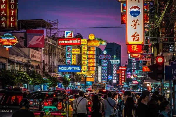 บรรยากาศเยาวราช