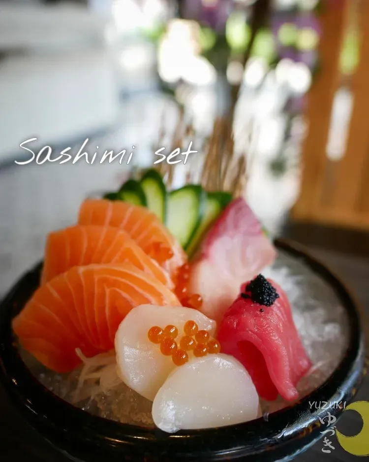 เมนูซาชิมิร้าน Yuzuki Izakaya & Sushi bar