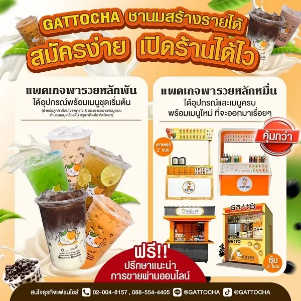 แฟรนไชส์ Gatto Cha