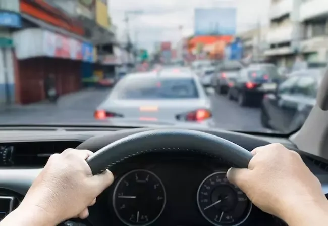 มือจับพวงมาลัยรถ 