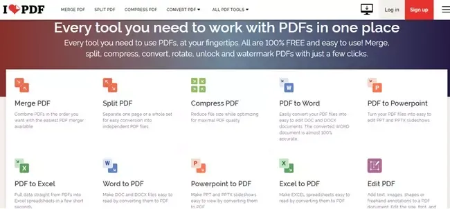 เว็บไซต์แก้ไขไฟล์ PDF 