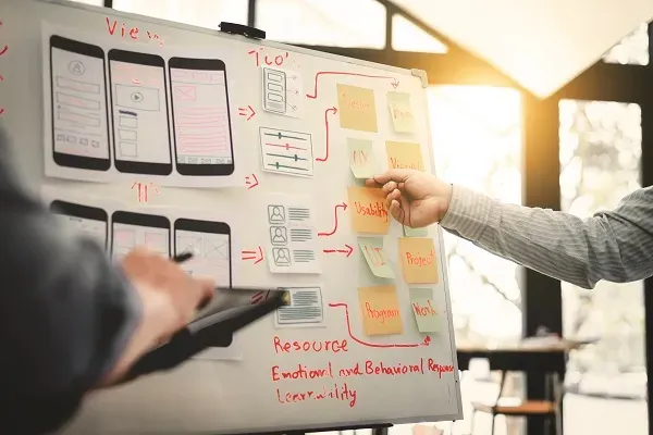 ทีมกำลังวางแผนงาน