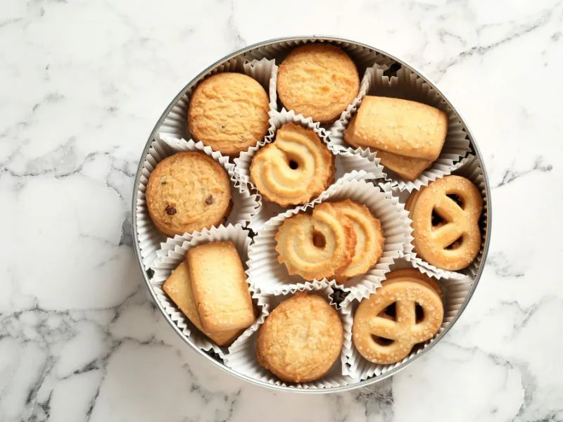 ขนมคุกกี้ในกล่อง ขนมคุกกี้ในกล่อง