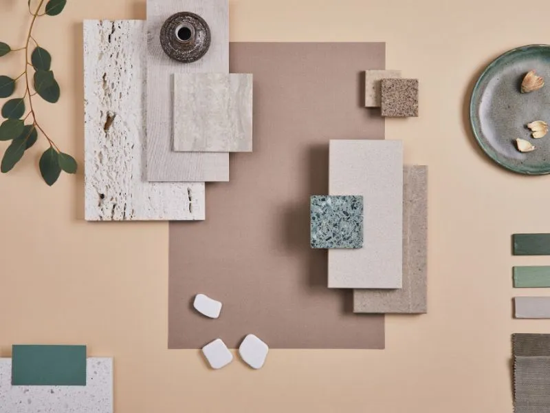 เลือกสีและวัสดุ เลือกสีและวัสดุ