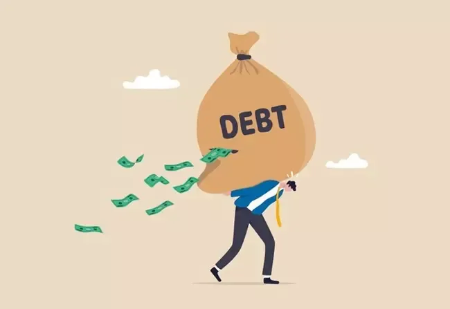 คนแบกภาระหนี้สิน 