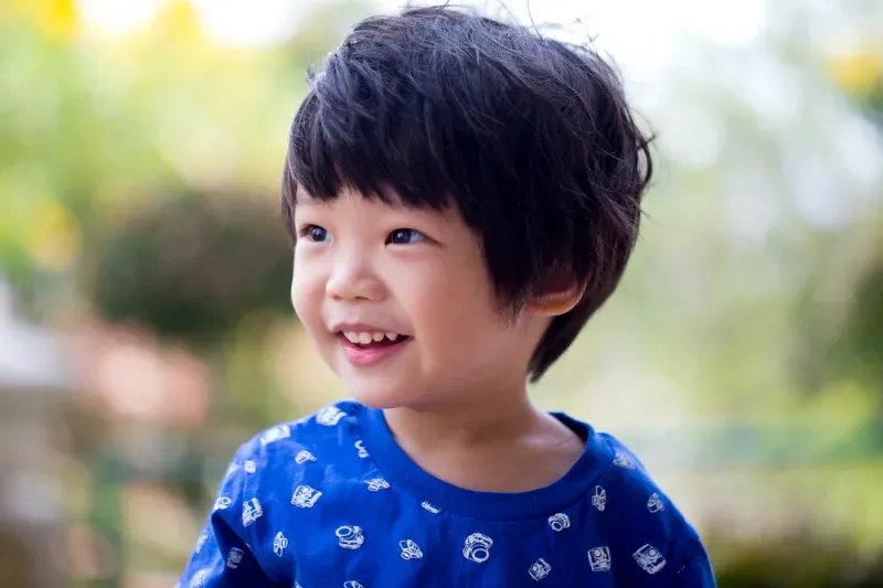 ทรงผมเด็กชาย Side Swept 