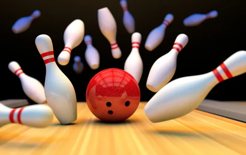 โยนโบว์ลิ่ง โยนโบว์ลิ่ง