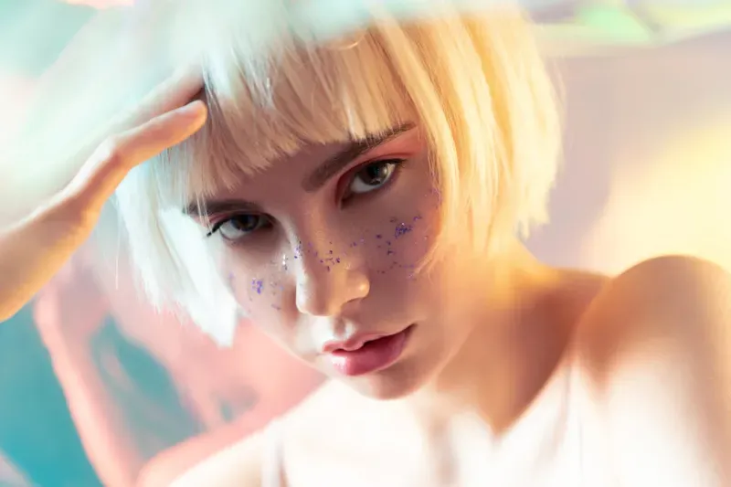 แต่งหน้าแฟนซี นางเงือก แต่งหน้าแฟนซี นางเงือก