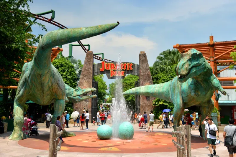 Universal Studios Singapore Jurassic Park 