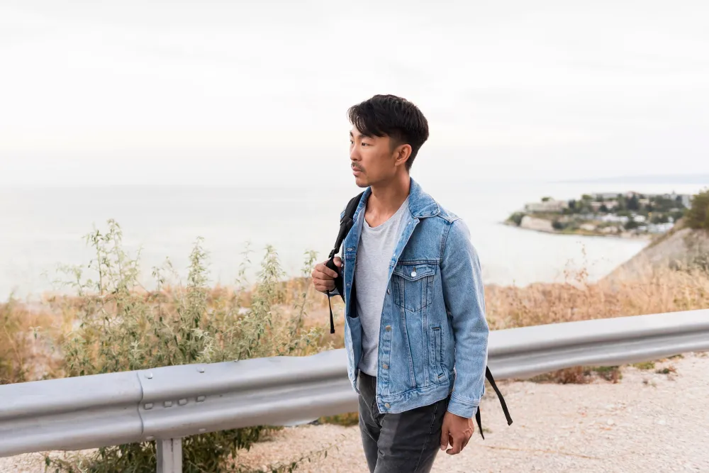 แจ็คเก็ตยีนส์ผู้ชาย