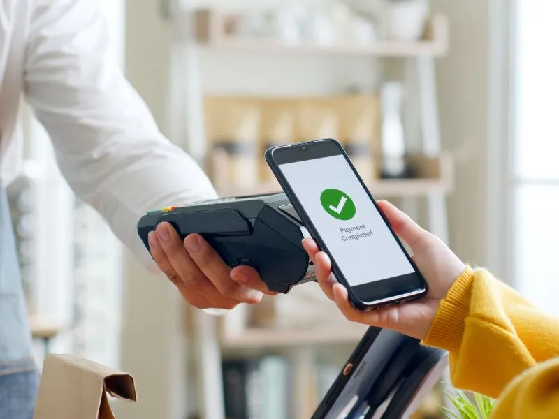 การชำระเงินแบบ contactless การชำระเงินแบบ contactless
