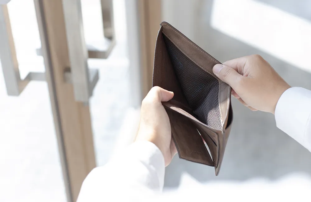 สถานการณ์เงินช็อต