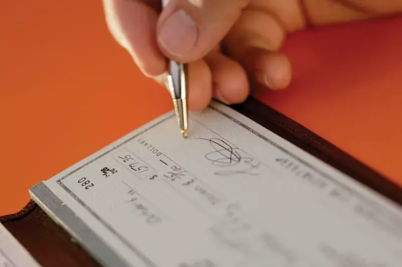 ข้อห้ามในการขึ้นเช็คเงินสด