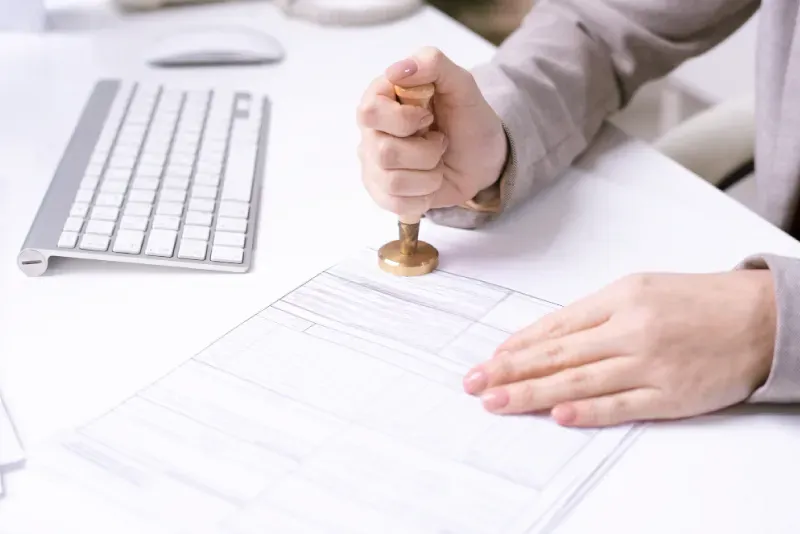 ส่วนประกอบของหนังสือรับรองเงินเดือน