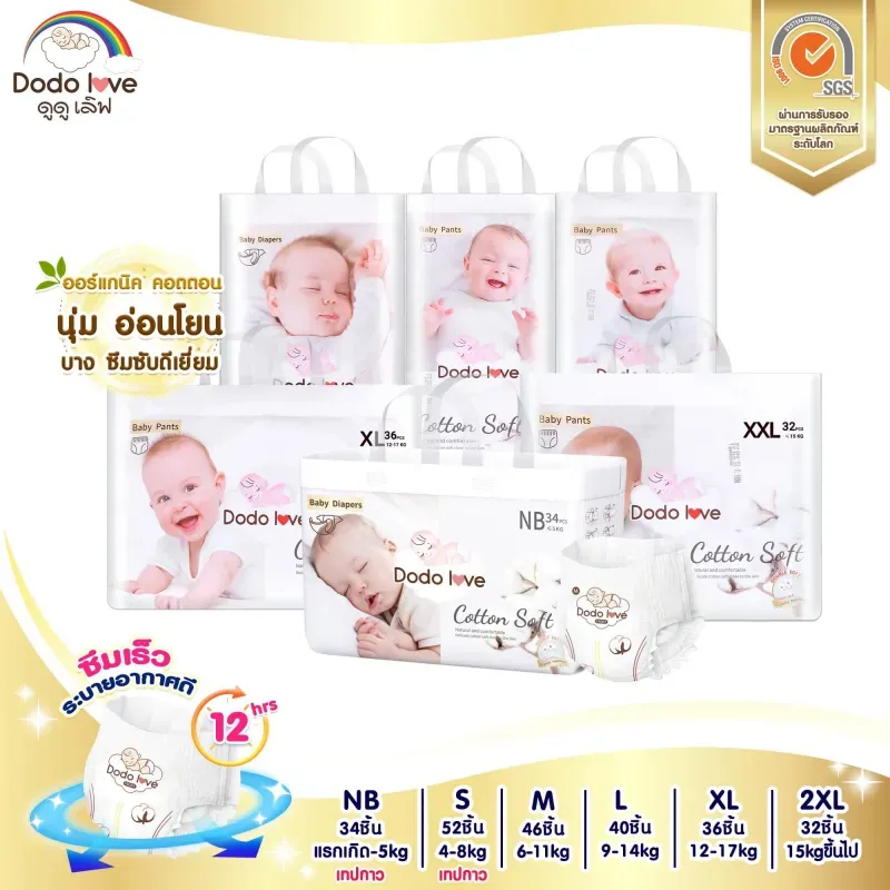ผ้าอ้อมเด็กแรกเกิด